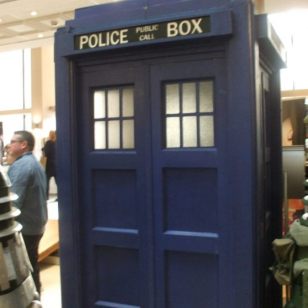 The TARDIS at 'Dimensions 2015', Newcastle, October 2015
