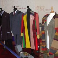 The Doctor's costumes at 'Science of the Time Lords', National Space Centre, Leciester, January 2016