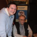 Tim Bradley with Sylvester McCoy at 'Science of the Time Lords', National Space Centre, Leciester, January 2016
