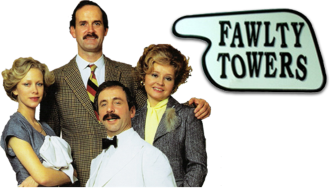fawlty towers banner