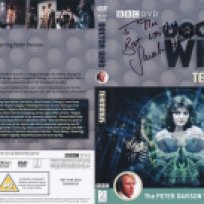 Tim Bradley's DVD cover of 'Terminus' signed by Sarah Sutton