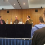 'Virgin Adventures' panel with Mike Tucker and Gary Russell at 'The Capitol II', Arora Hotel, Gatwick, May 2017