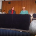 The 'Blue Who' panel with Peter Purves at 'The Capitol II', Arora Hotel, Gatwick, May 2017