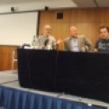 The 'Big Finish' panel with Nicholas Briggs, Jason Haigh-Ellery and Benji Clifford at 'The Capitol II', Arora Hotel, Gatwick, May 2017