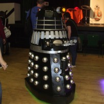 Black Dalek at 'GEEKS Salisbury Comic Con 2017', City Hall, Salisbury, July 2017