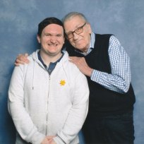Tim Bradley and David Warner at the 'London Comic Con Spring', Olympia, March 2019