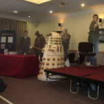 A Dalek from 'Remembrance of the Daleks' at 'Regenerations 2011', Swansea, September 2011