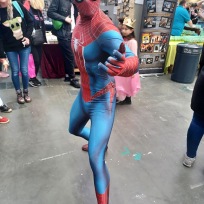 PS4 Spider-Man at the 'London Comic Con Spring 2022', February 2022