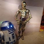 R2-D2 and C-3PO at 'Madame Tussauds', February 2022